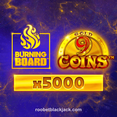 9 Coins Gold Burning Board